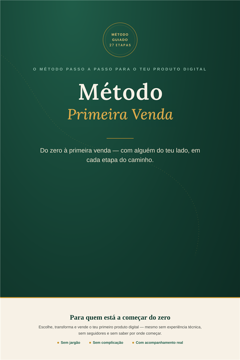 Capa do ebook Método Primeira Venda